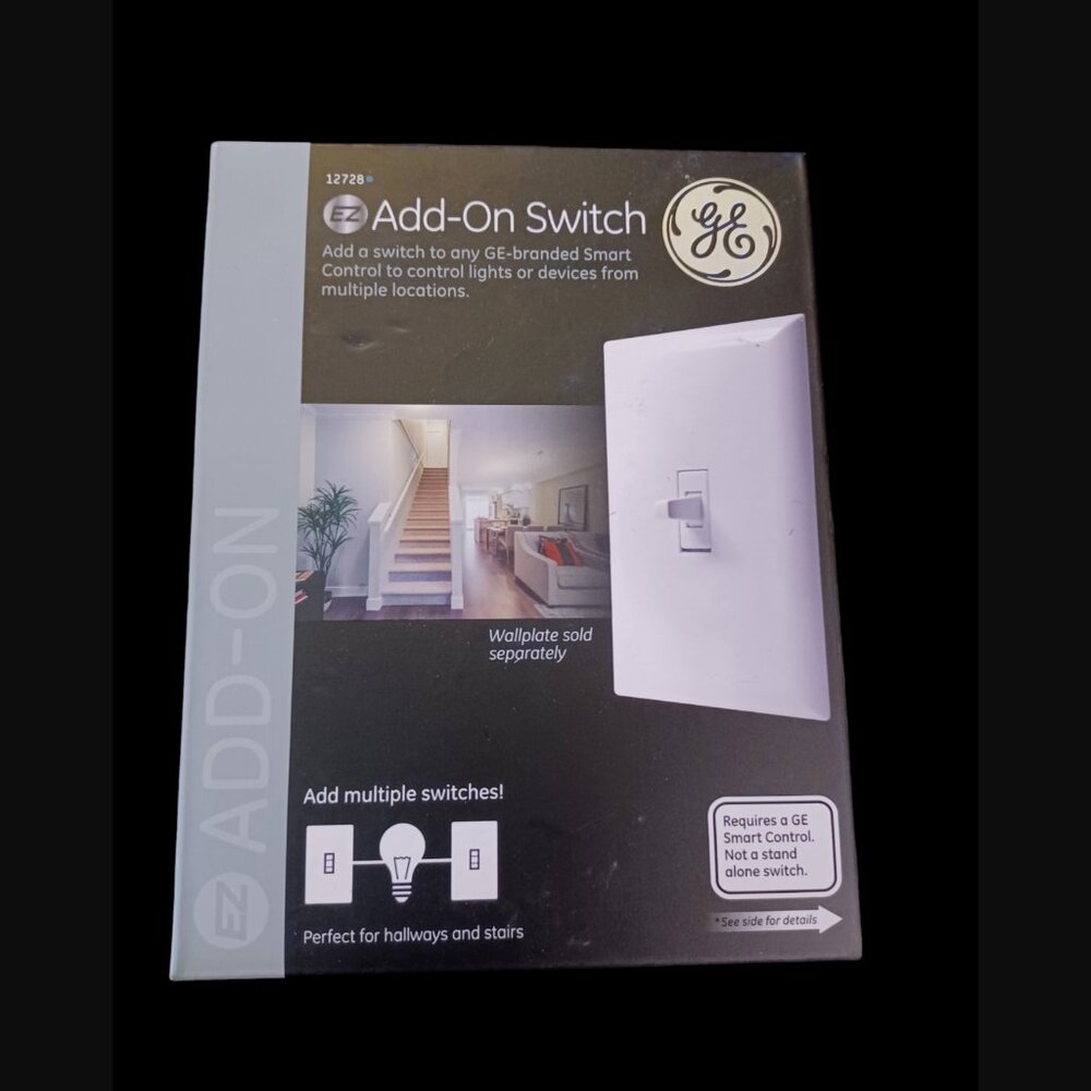 GE Enbrighten Add-On Switch for GE Z-Wave/GE Zigbee Smart Lighting Controls